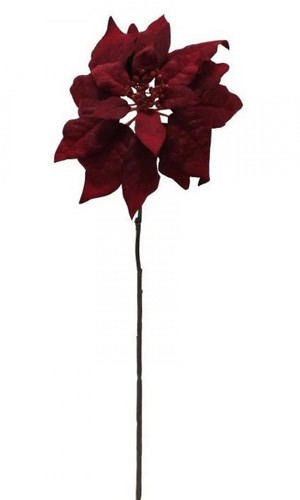 Weihnachtsstern kunstblume rot - weihnachtsstern,