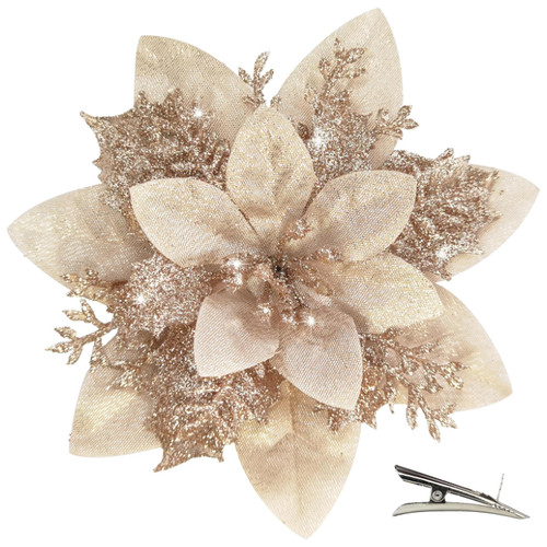 Weihnachtsstern kunstblume - weihnachtsstern,