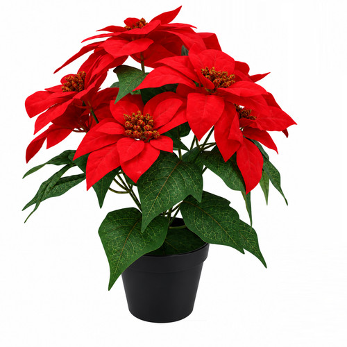 Künstlicher weihnachtsstern - künstlicher,