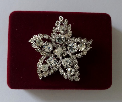 Brosche modeschmuck vintage - brosche,