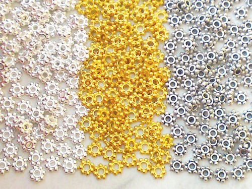 Daisy zwischenperlen 5mm - zwischenperlen,