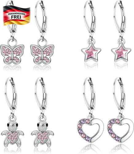 Hängende ohrringe set - set, für