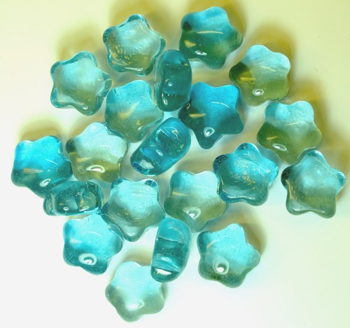 Glas dekosteine blume stern - dekosteine,