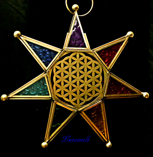 Lichterstern chakra stern - chakra,
